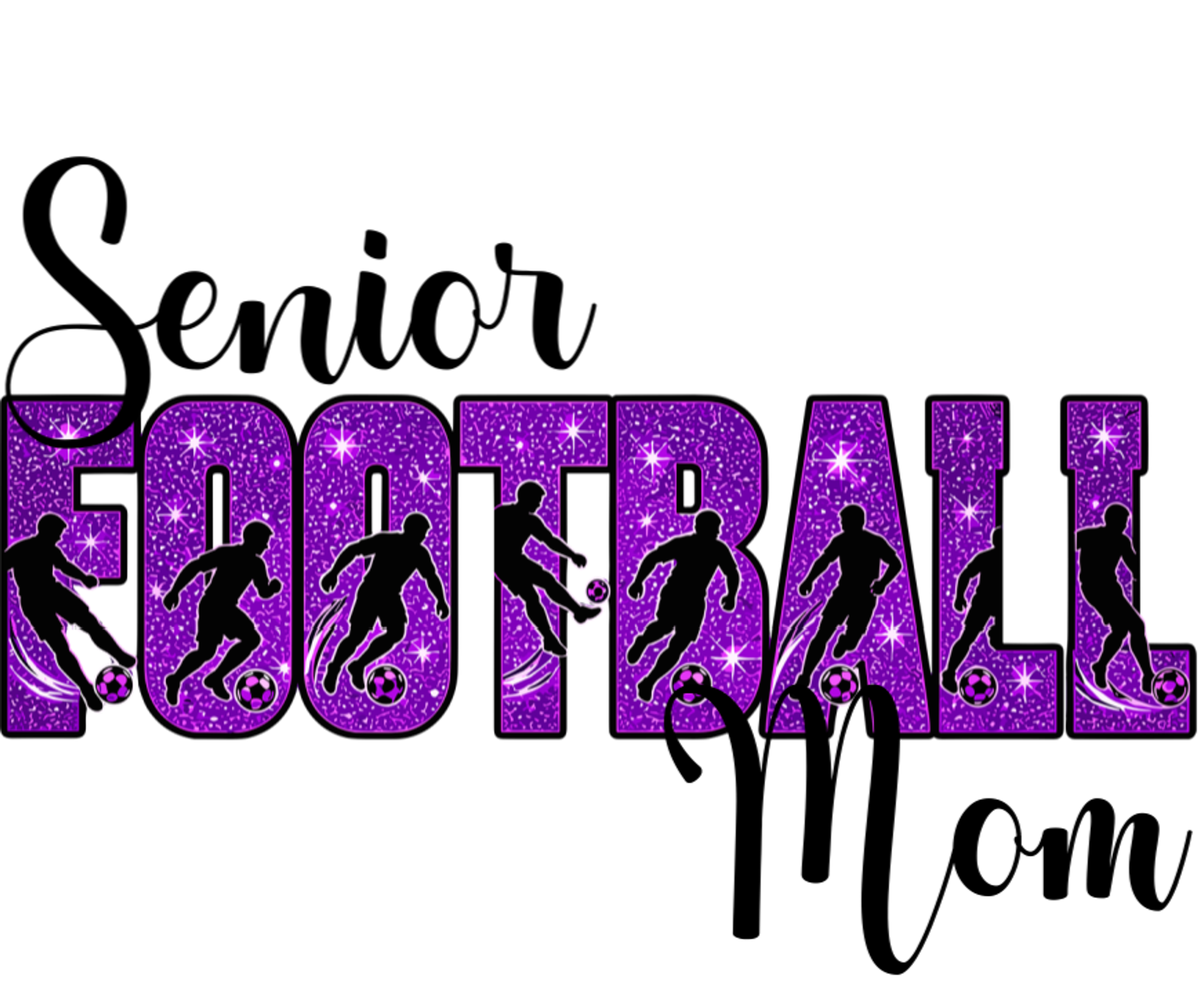 Senior Football Support Graphic