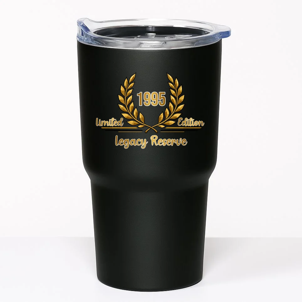 Custom Year Limited Edition Legacy Reserve – Personalized Vintage Design 20oz Tumbler Front