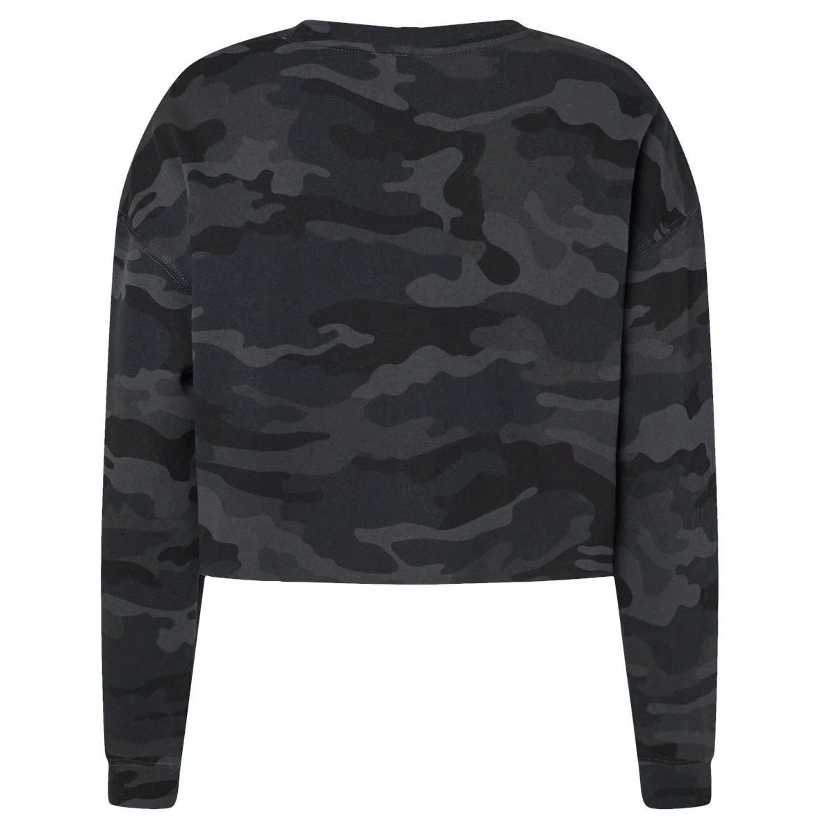 Create Your Own Custom Women's Cropped Pullover - Back