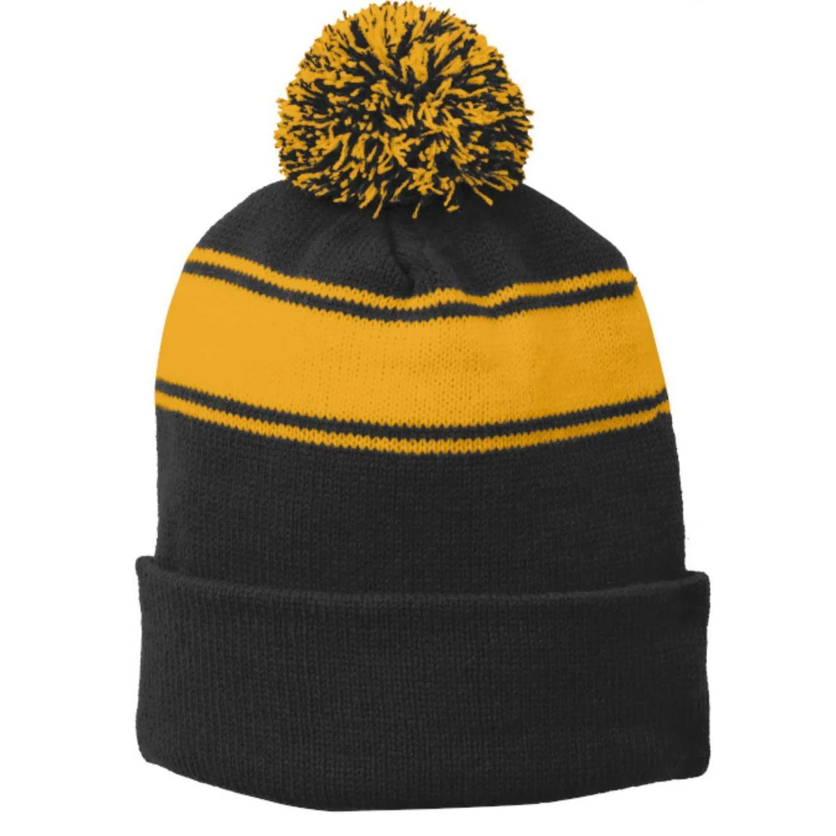 Create Your Own Custom Pom Pom Beanie - Back