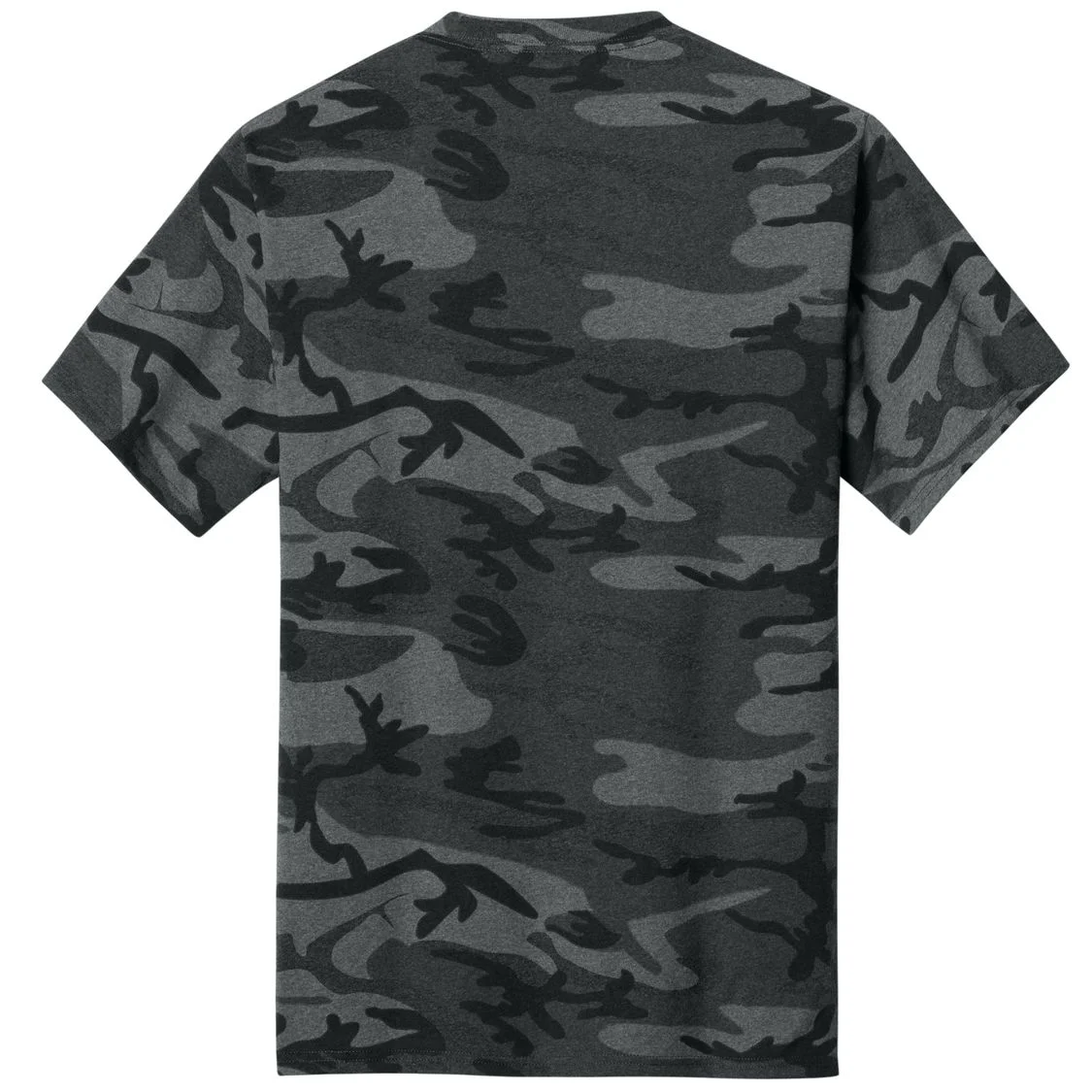 Create Your Own Custom Port & Co Core Cotton Camo Tee.  PC54C - Back