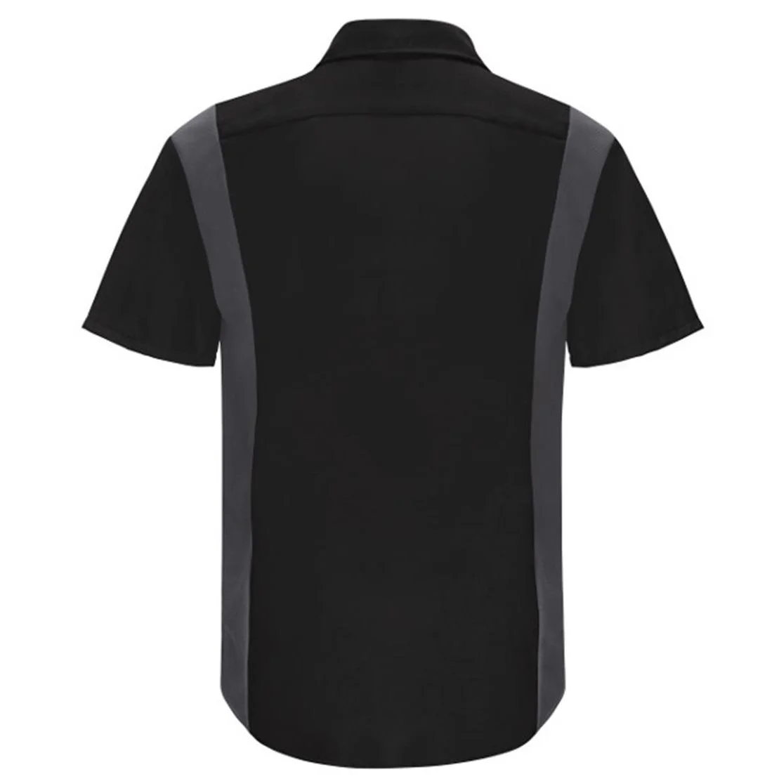 Create Your Own Custom Men's Performance Short Sleeve Button Up - Back