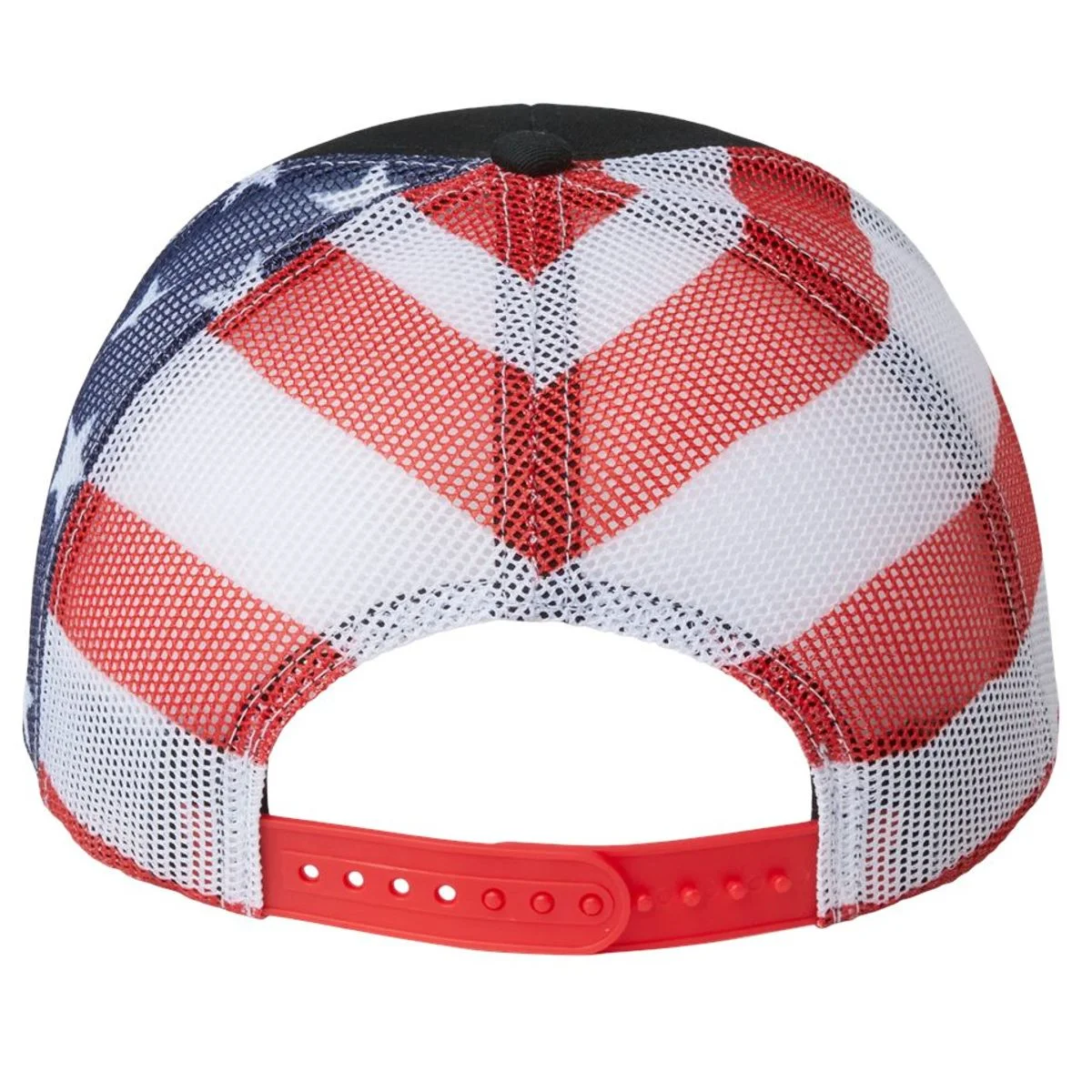Create Your Own Custom Flag Mesh Trucker Hat - Back