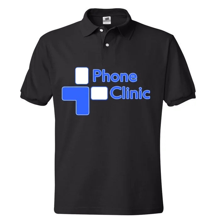 Phone Clinic Polo Ecosmart Jersey Polo - Front