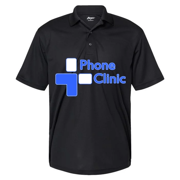Phone Clinic Polo Saratoga Microfiber Performance Polo - Front