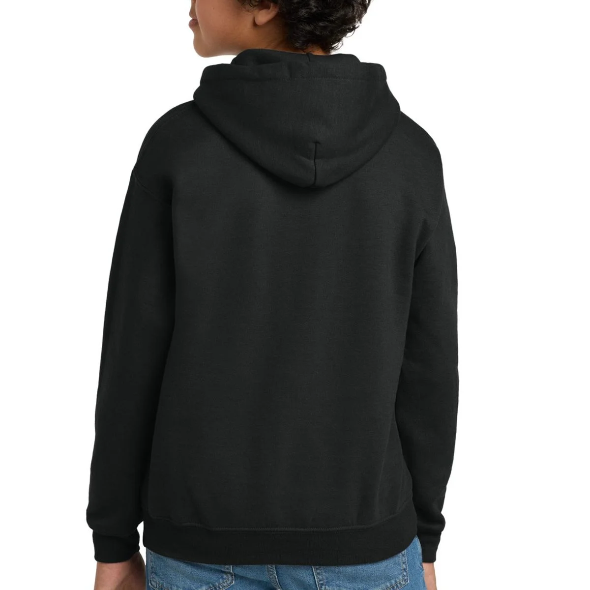 Create Your Own Custom Youth Heavy Blend Hooded Sweatshirt - Back 1