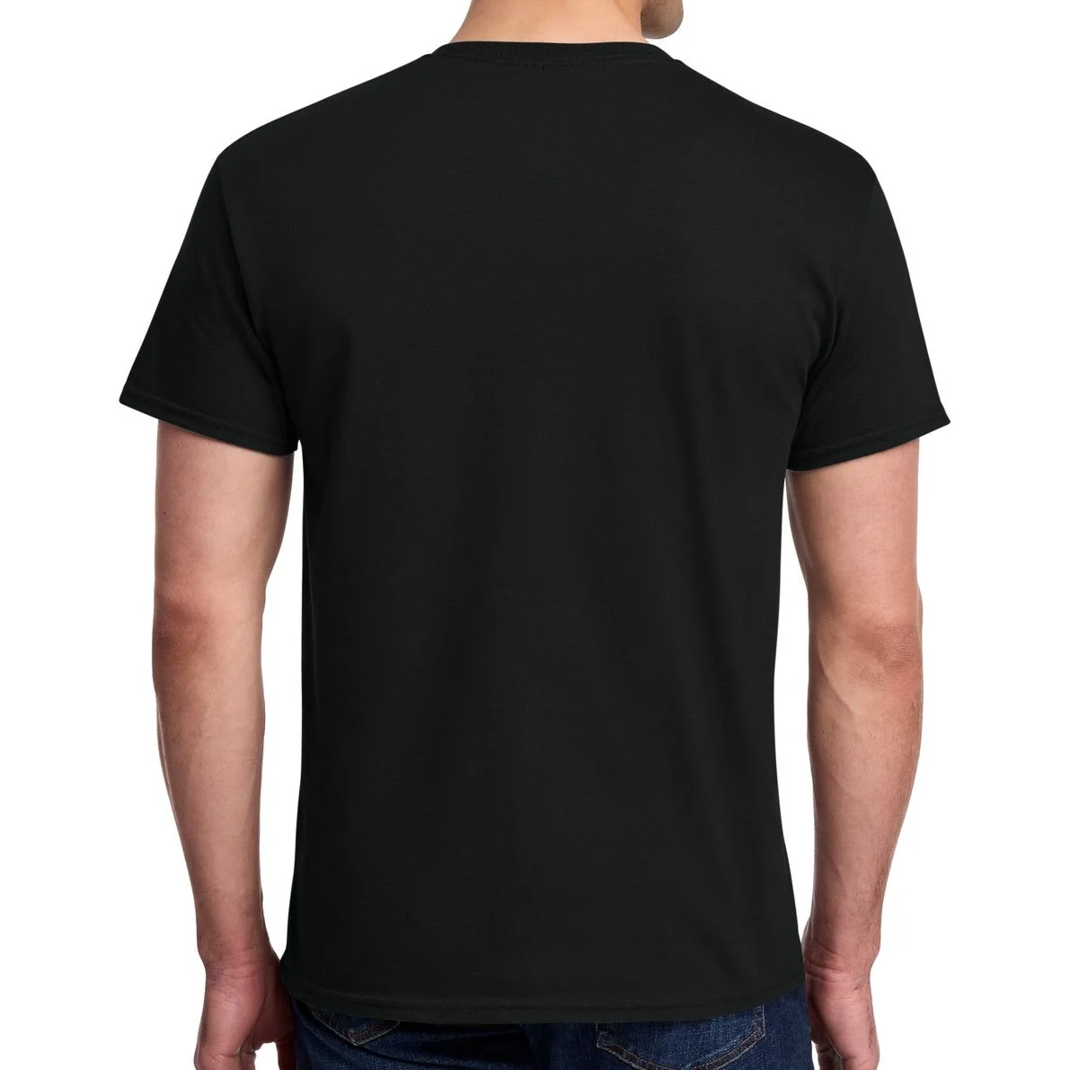 Create Your Own Custom Light Cotton T-Shirt - Back 1