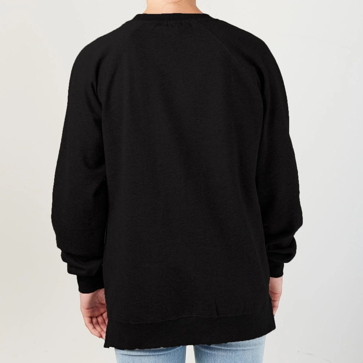Create Your Own Custom Women's Crewneck Sweatshirt - Back