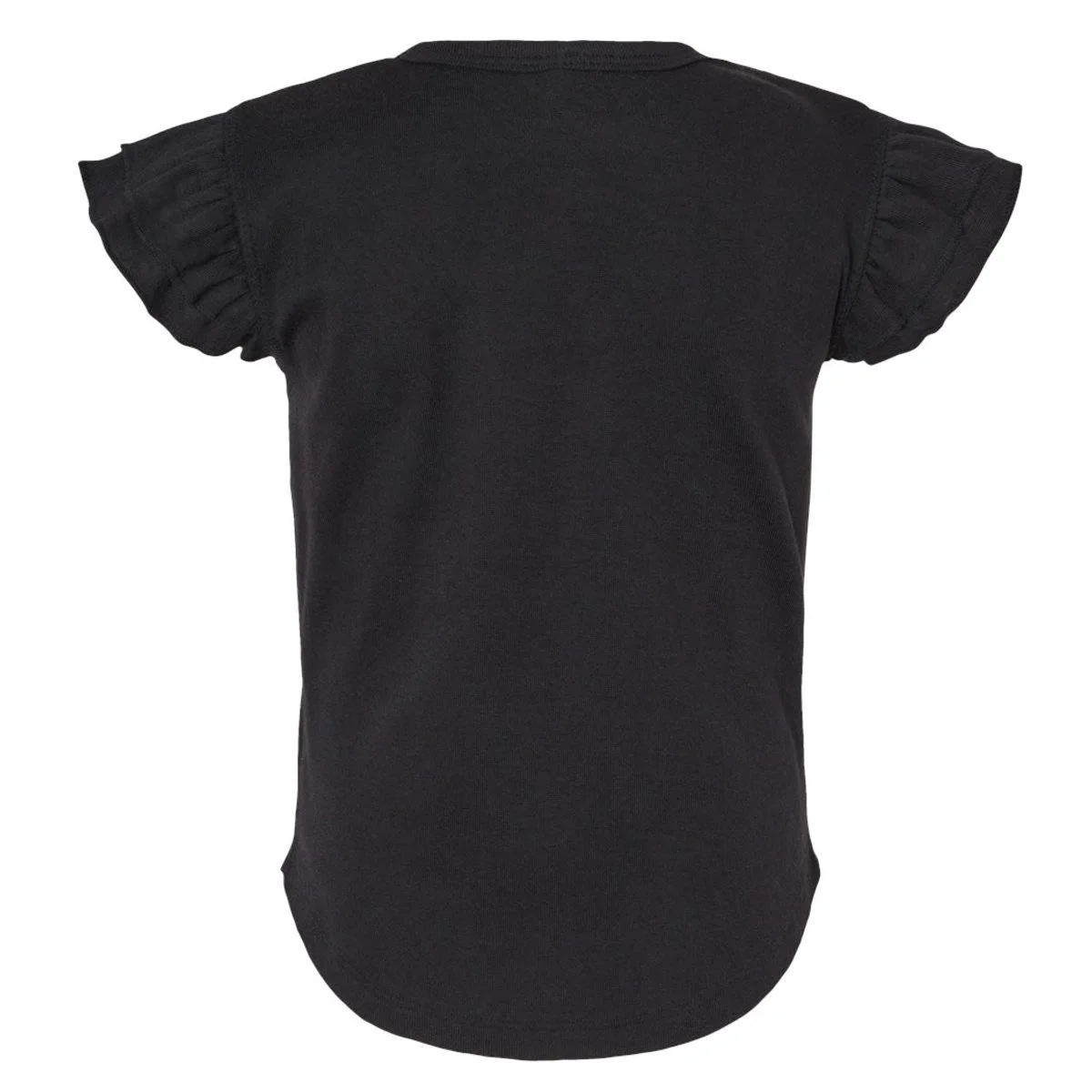 Create Your Own Custom Toddler Flutter Sleeve Tee - Back