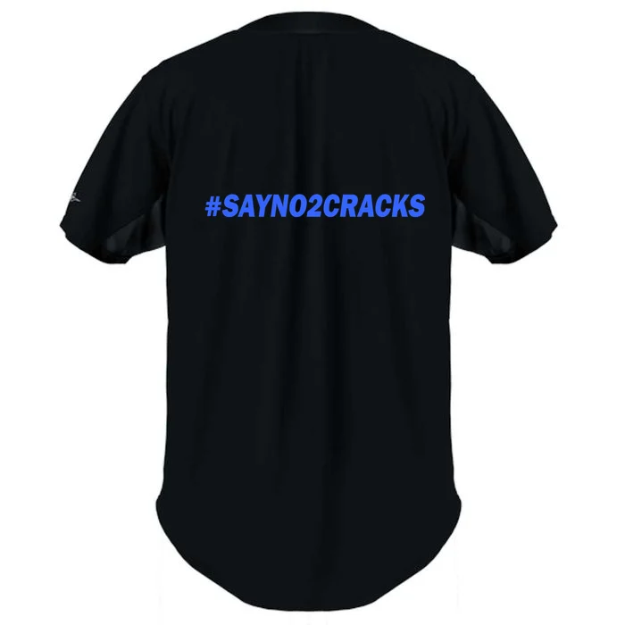 Phone Clinic Crush Full Button Baseball Jersey - Back