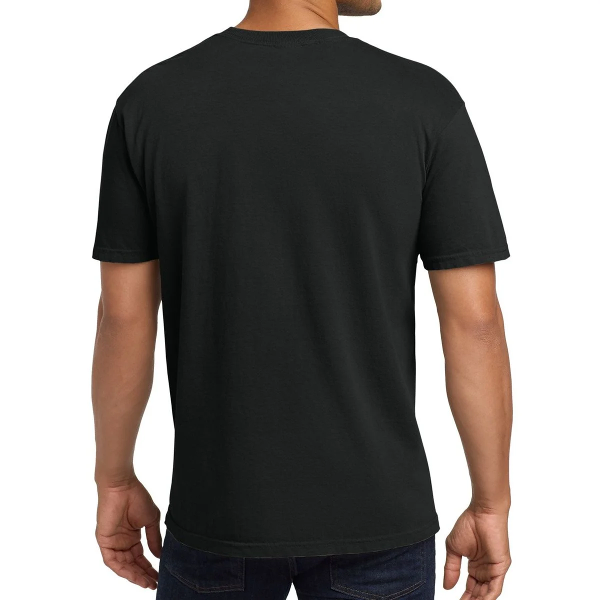 Create Your Own Custom Comfort Colors Pocket T-Shirt - Back