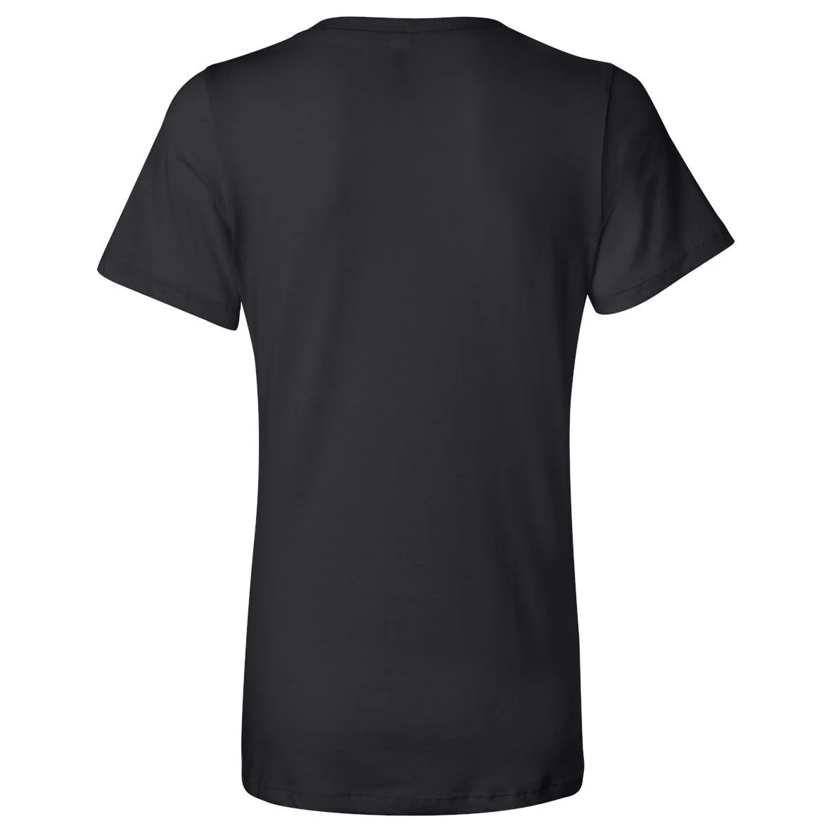 Create Your Own Custom Women's V-Neck T-Shirt - Back