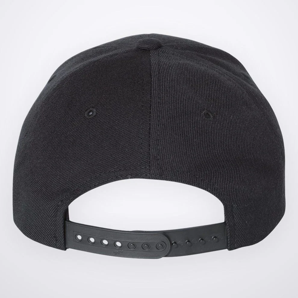 Create Your Own Custom Curved Snapback Hat - Back