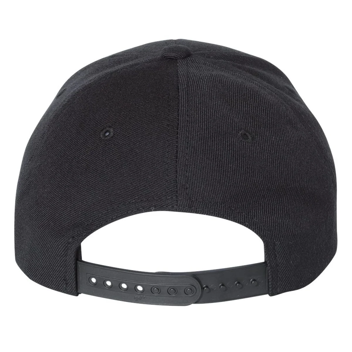 Create Your Own Custom Curved Bill Snapback Cap - Back
