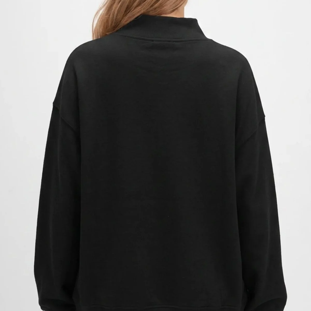 Create Your Own Custom Boxercraft Ladies Core Fleece Mock Neck - Back