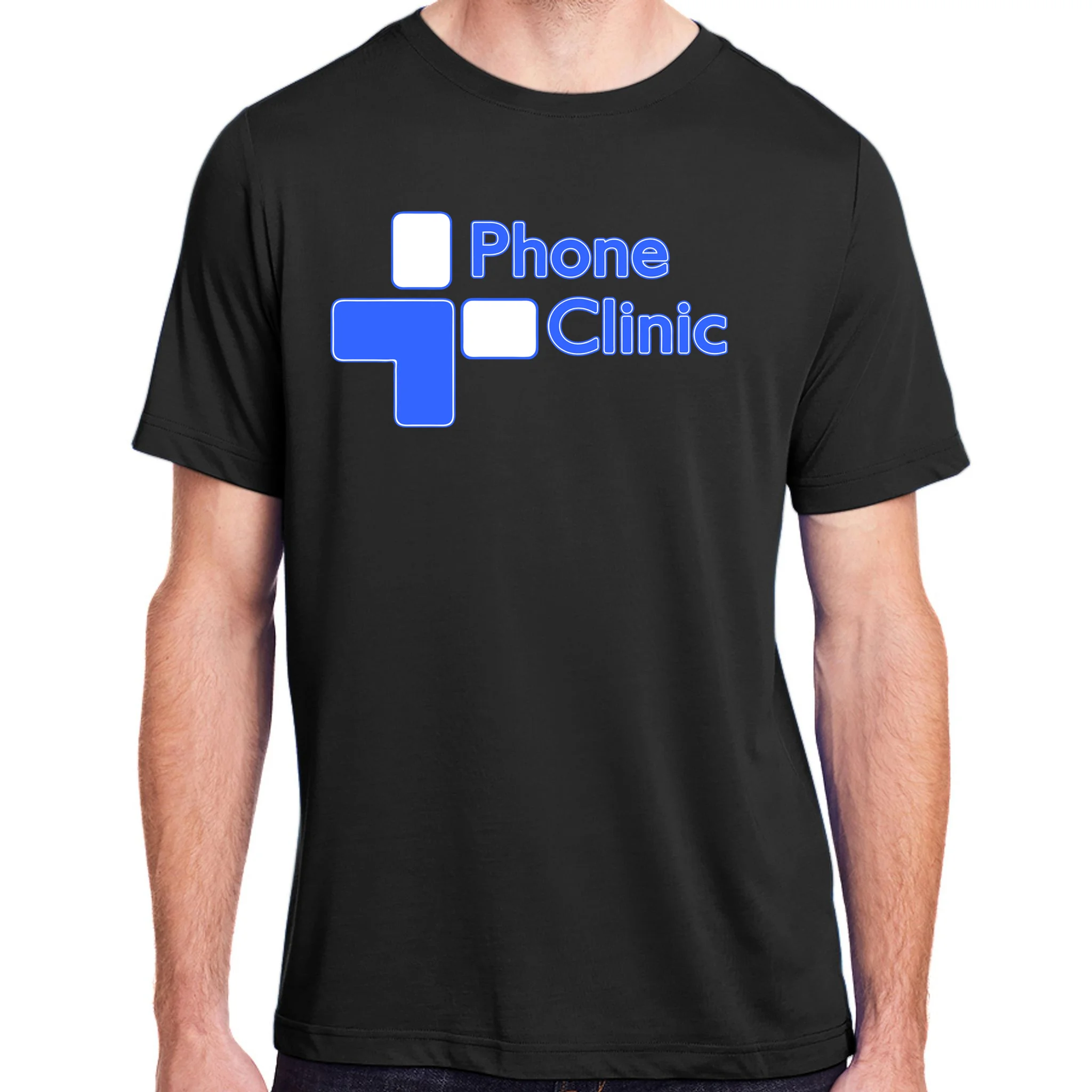 Phone Clinic Polo Adult ChromaSoft Performance T-Shirt - Front