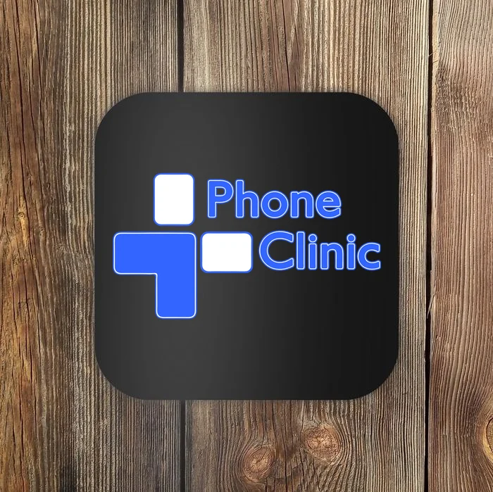 Phone Clinic Promo Coaster - Front