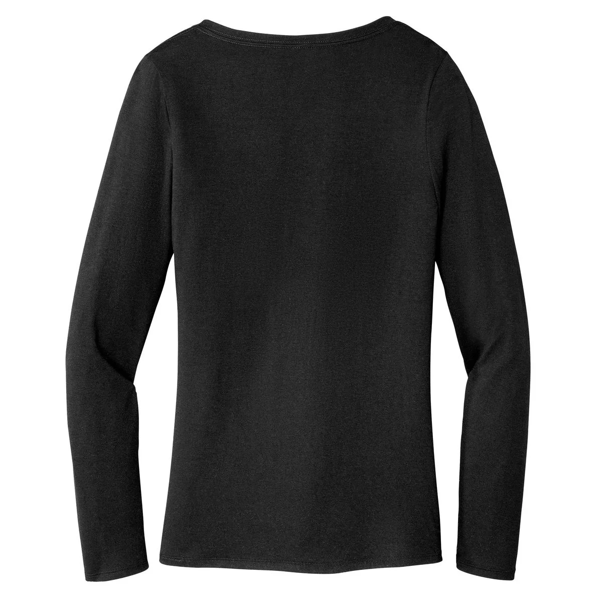 Create Your Own Custom Women's Long Sleeve V-Neck T-Shirt - Back