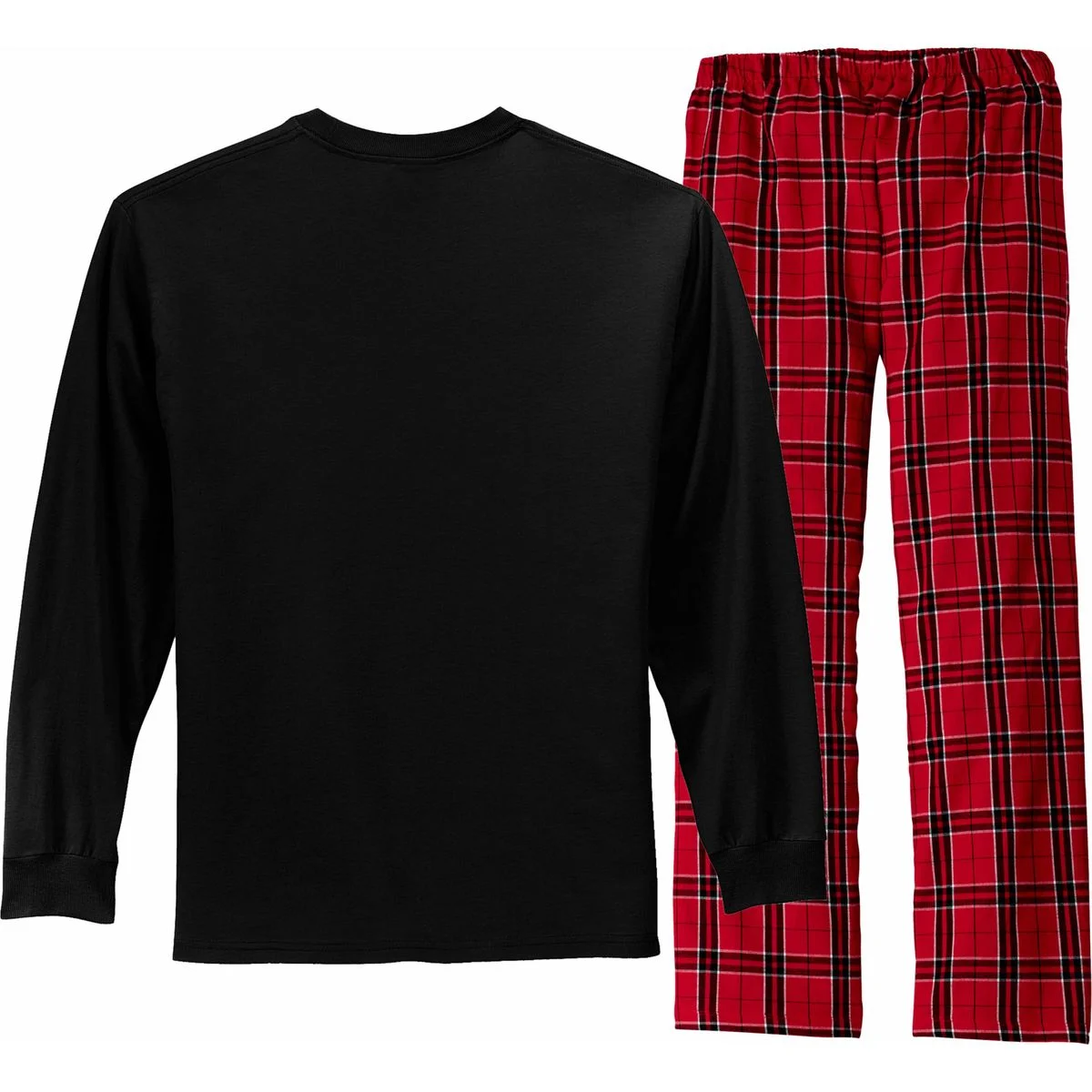 Create Your Own Custom Long Sleeve Pajama Set - Back