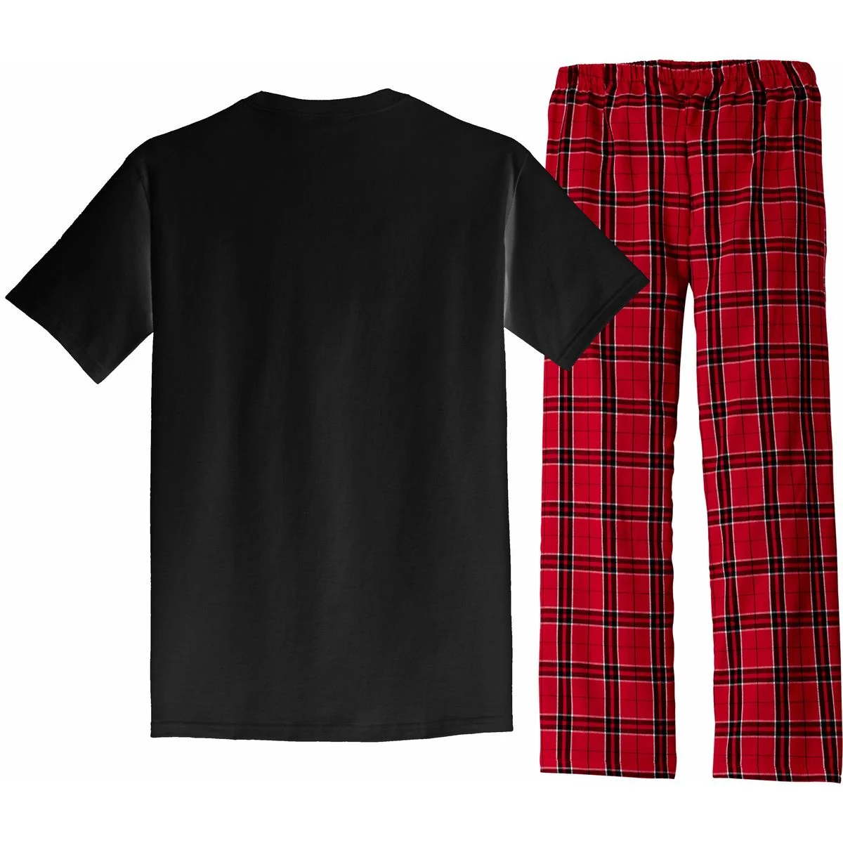 Ain't No Family Like the One We Got Custom Last Name Pajama Set - Back