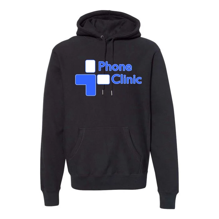 Phone Clinic Polo Premium Hoodie - Front