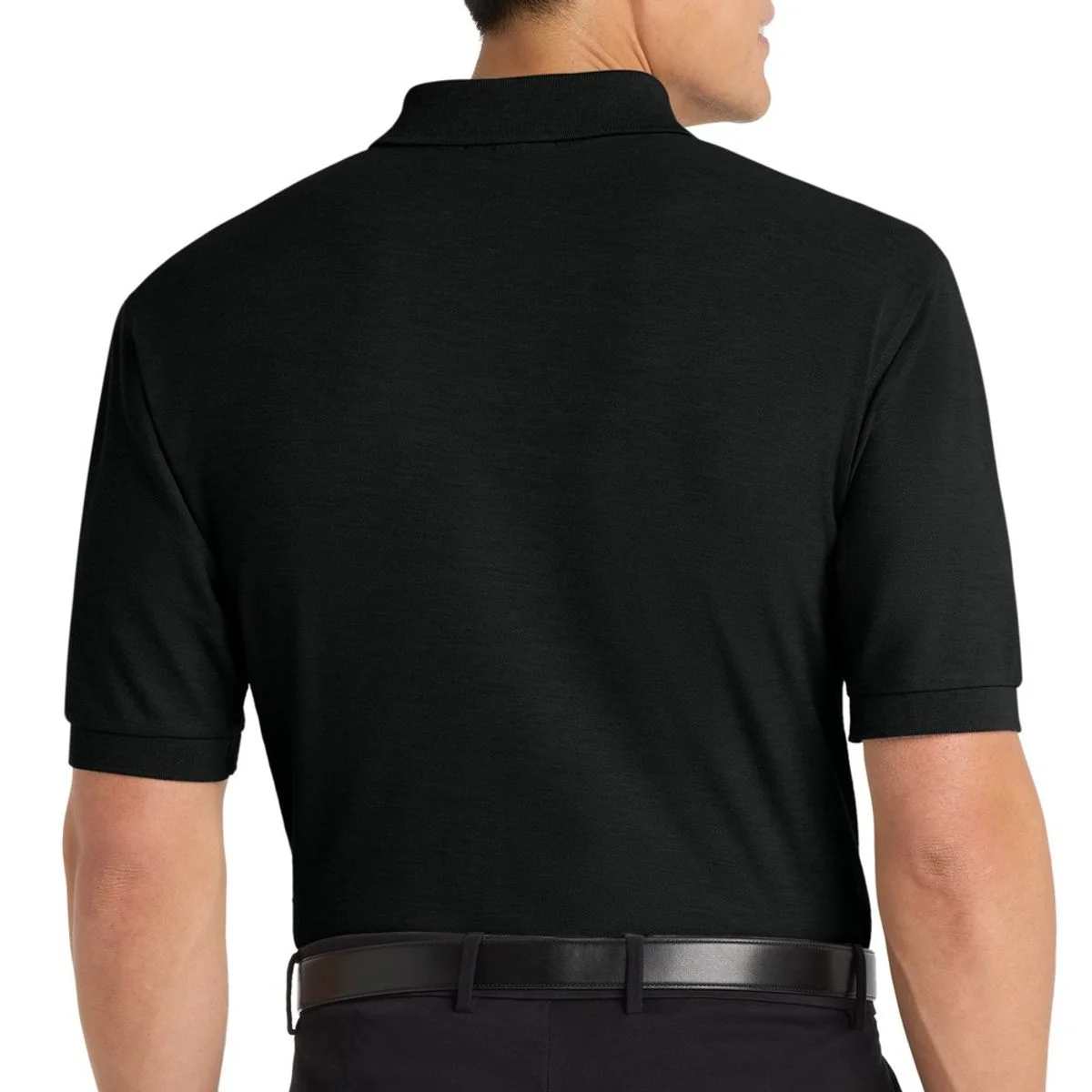 Create Your Own Custom Port Authority Silk Touch Polo - Back 1