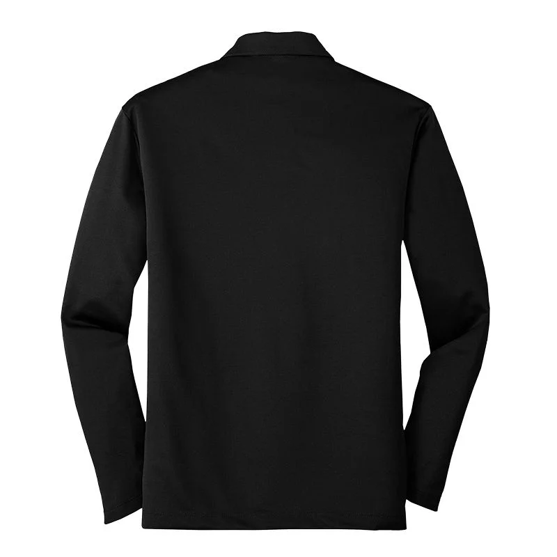 Create Your Own Custom Long Sleeve Polo - Back
