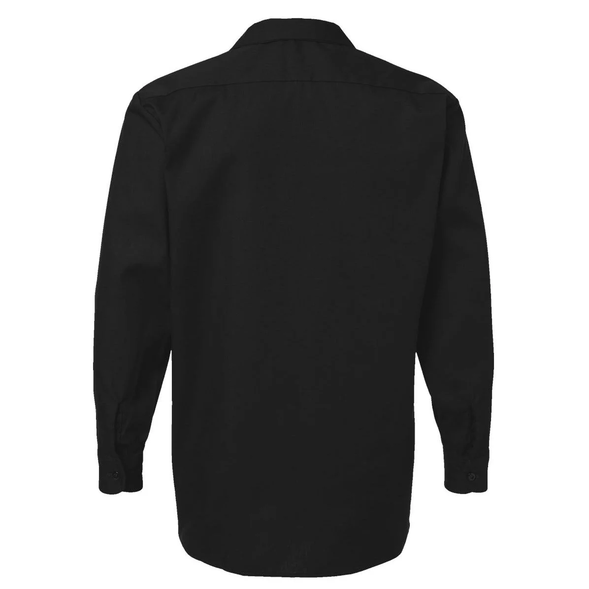 Create Your Own Custom Dickies Men's Long Sleeve Button Up - Back