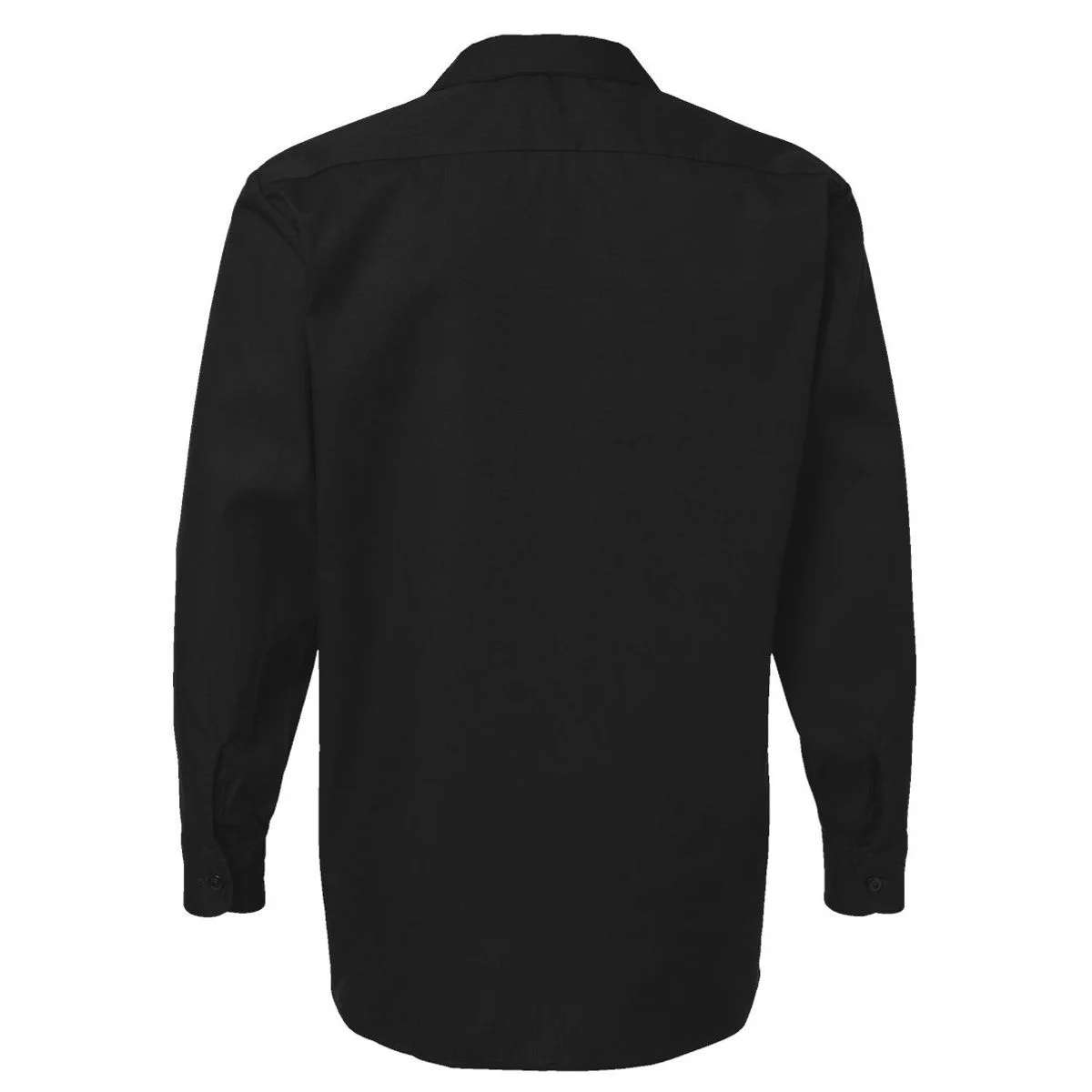 Create Your Own Custom Long Sleeve Work Shirt - Back