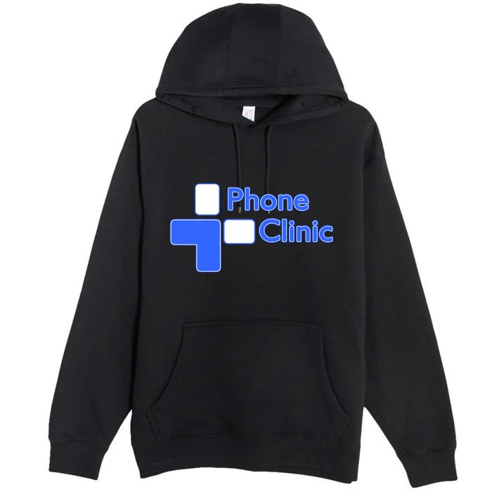 Phone Clinic Polo Premium Pullover Hoodie - Front