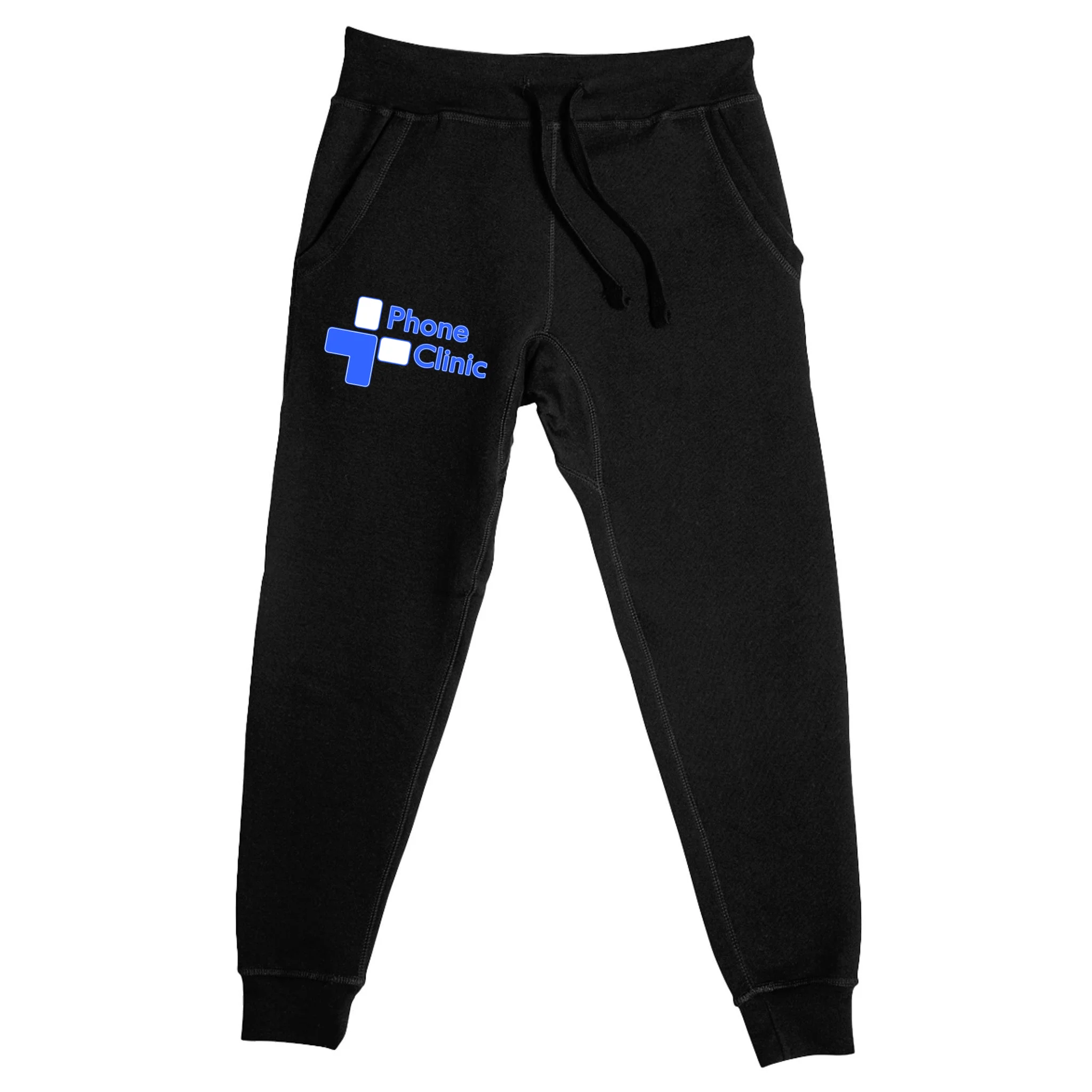 Phone Clinic Polo Premium Fleece Joggers Sweatpants - Front