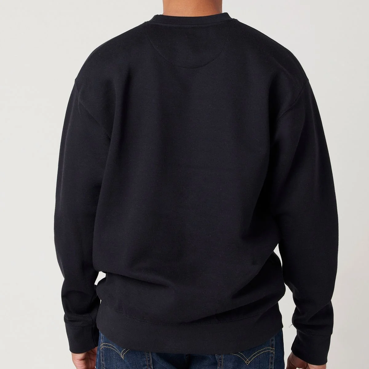 Create Your Own Custom Unisex Premium Crew Neck - Back