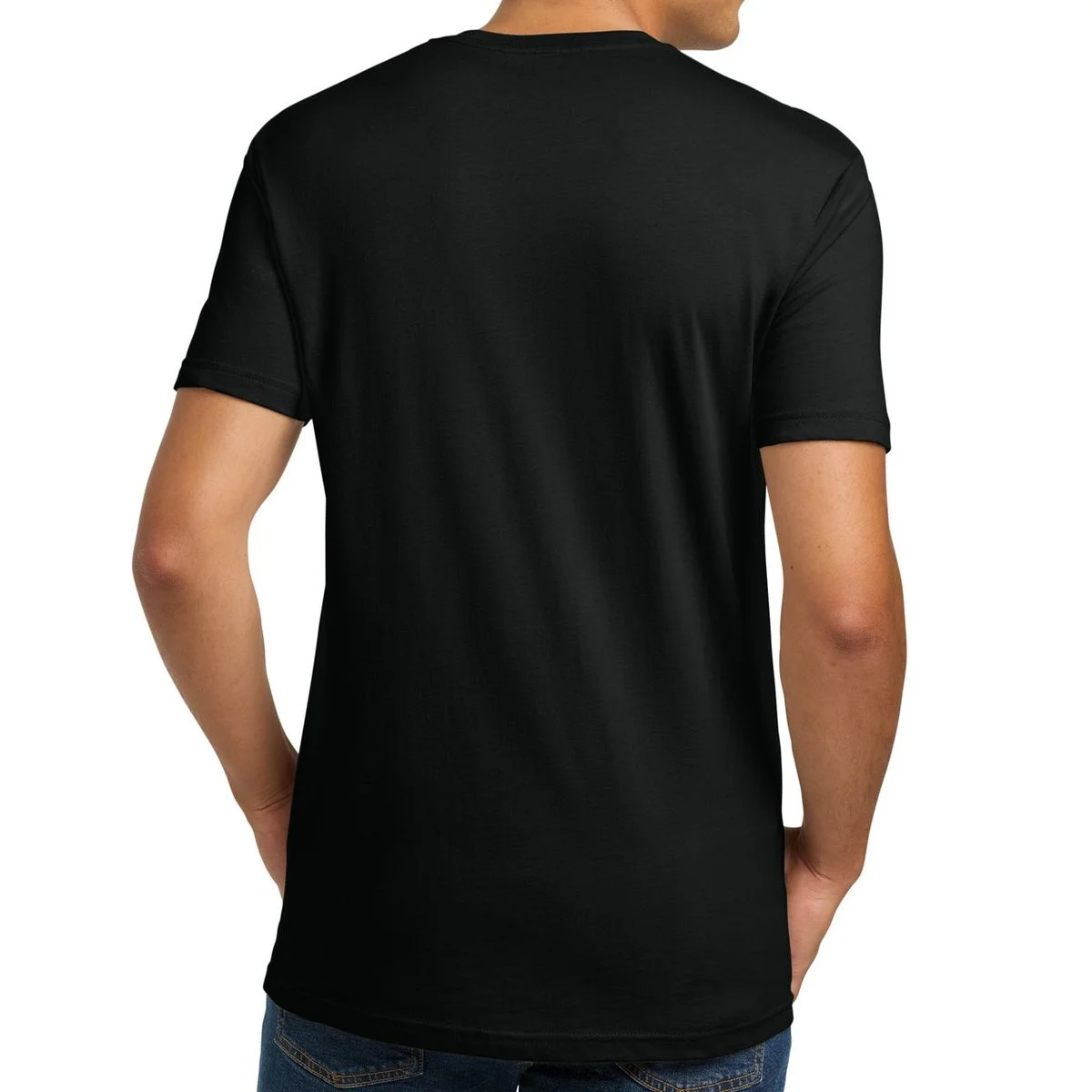 Create Your Own Custom Next Level Apparel Adult Cotton Tee. NL3600 - Back 1