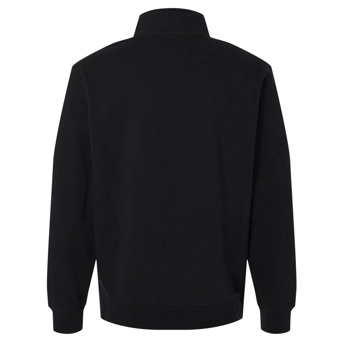 Best Uncle Custom Text Men's Pullover Quarter Zip - Back