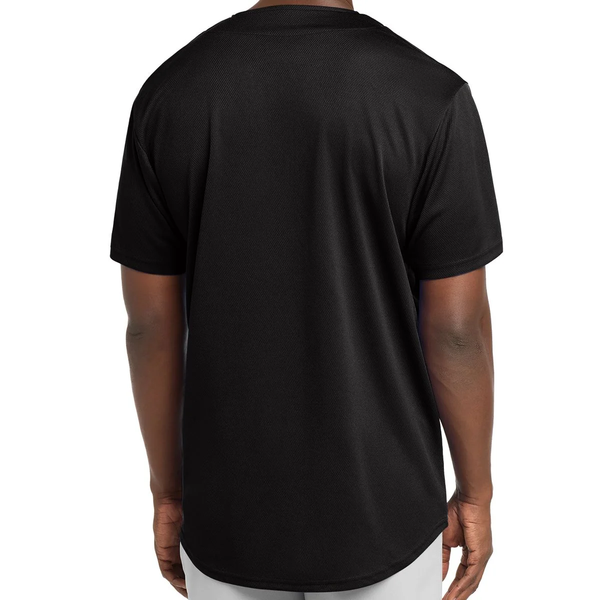 Create Your Own Custom Full Button Softball Jersey - Back