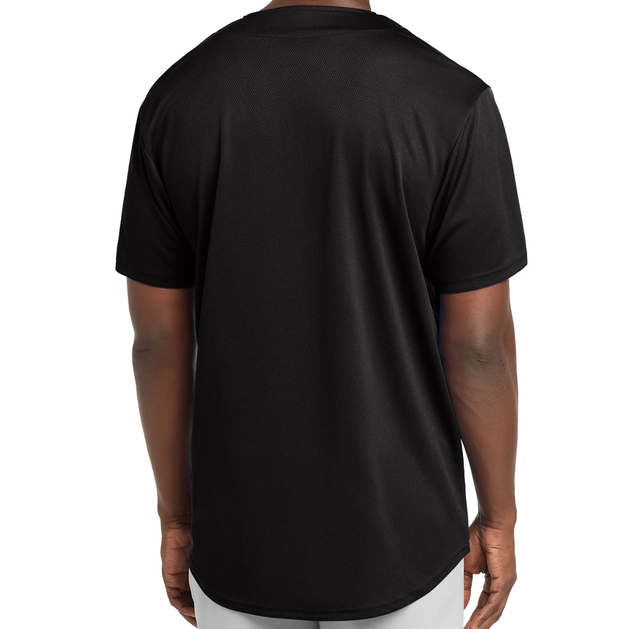 Create Your Own Custom Full Button Softball Jersey - Back
