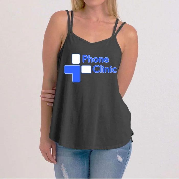 Phone Clinic Promo Women's Strappy Tank - Front