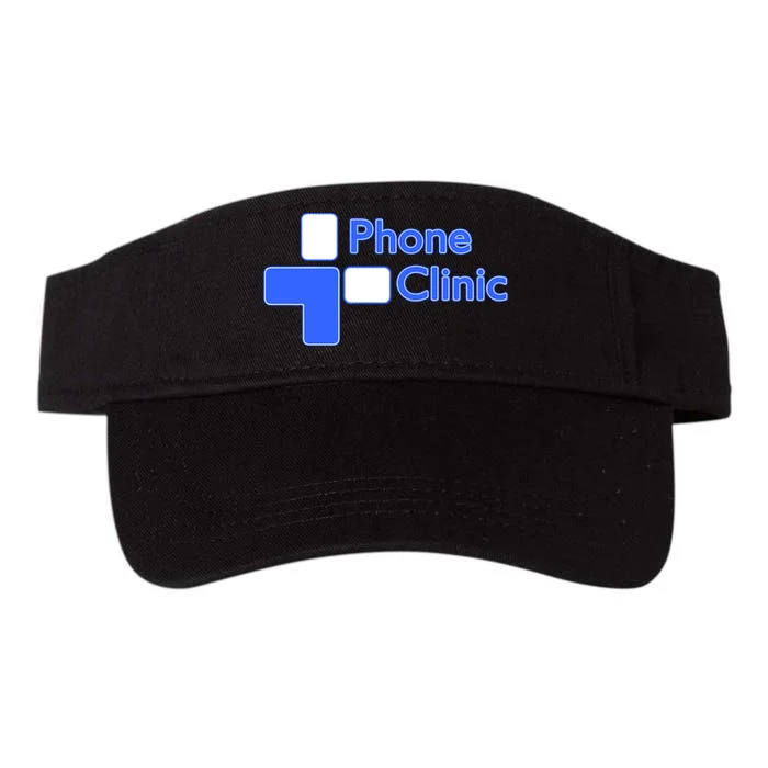 Phone Clinic Promo Valucap Bio-Washed Visor - Front