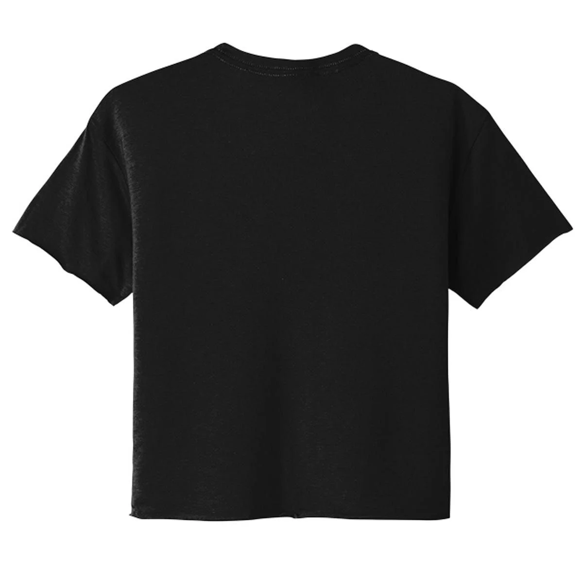 Create Your Own Custom Women's Crop Top T-Shirt - Back