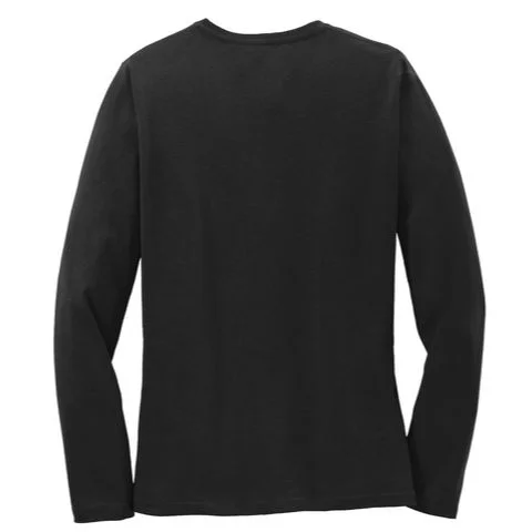 Best Uncle Custom Text Women's Long Sleeve Shirt - Back