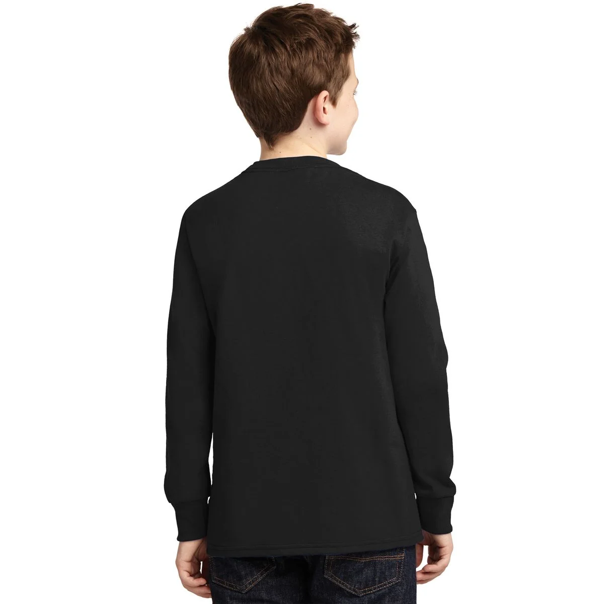 Create Your Own Custom Kids Long Sleeve Shirt - Back