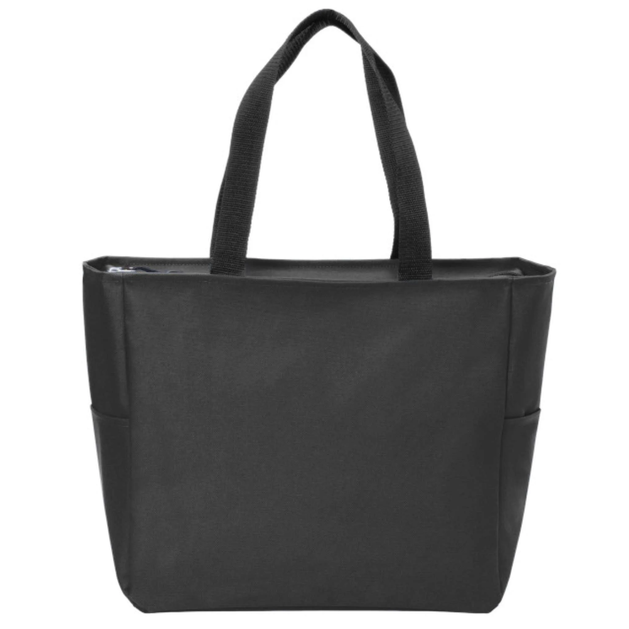 Dance Studio Name Customizable Zip Tote Bag - Back