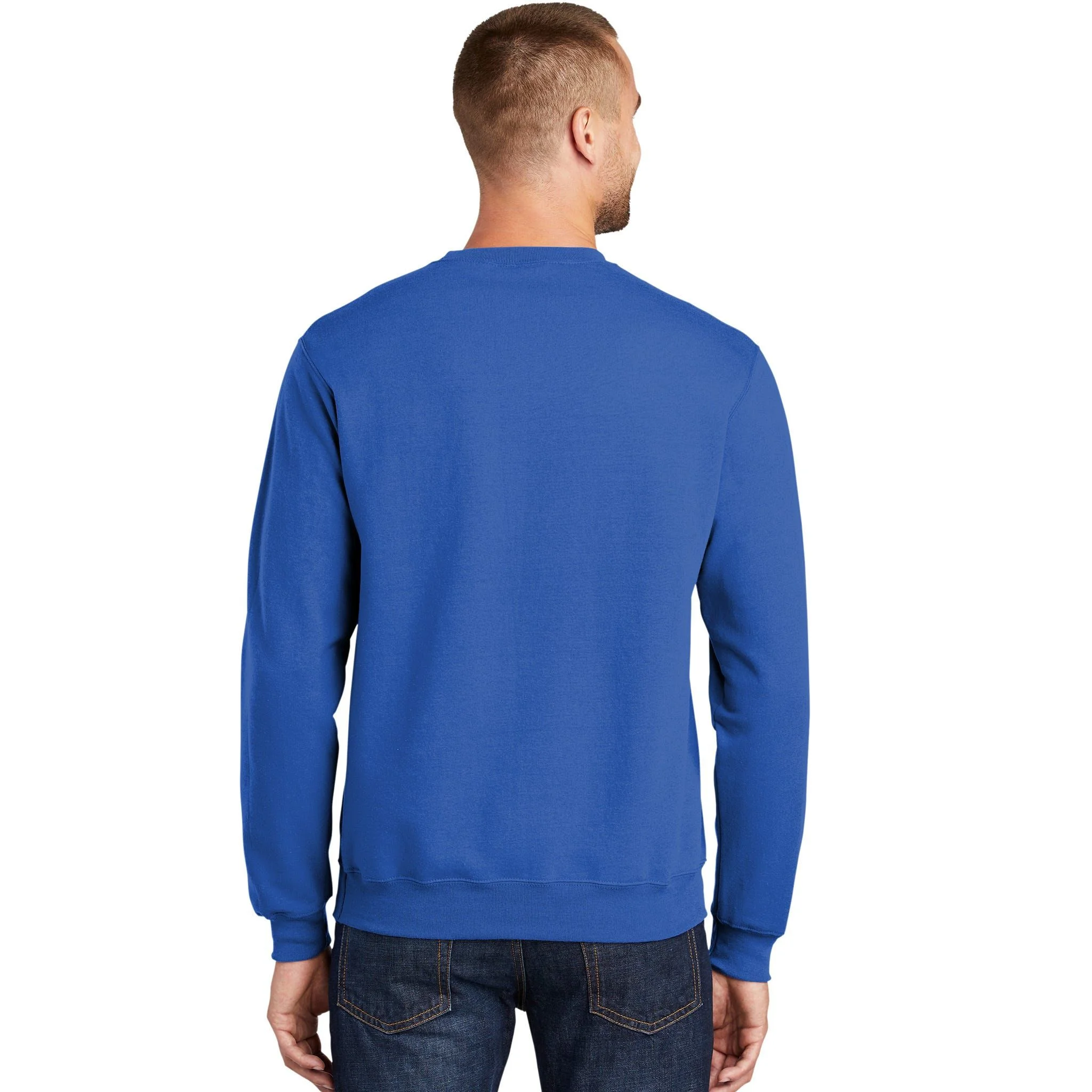 Personalized Captain Autism Puzzle Shield Custom Sweatshirt - Back