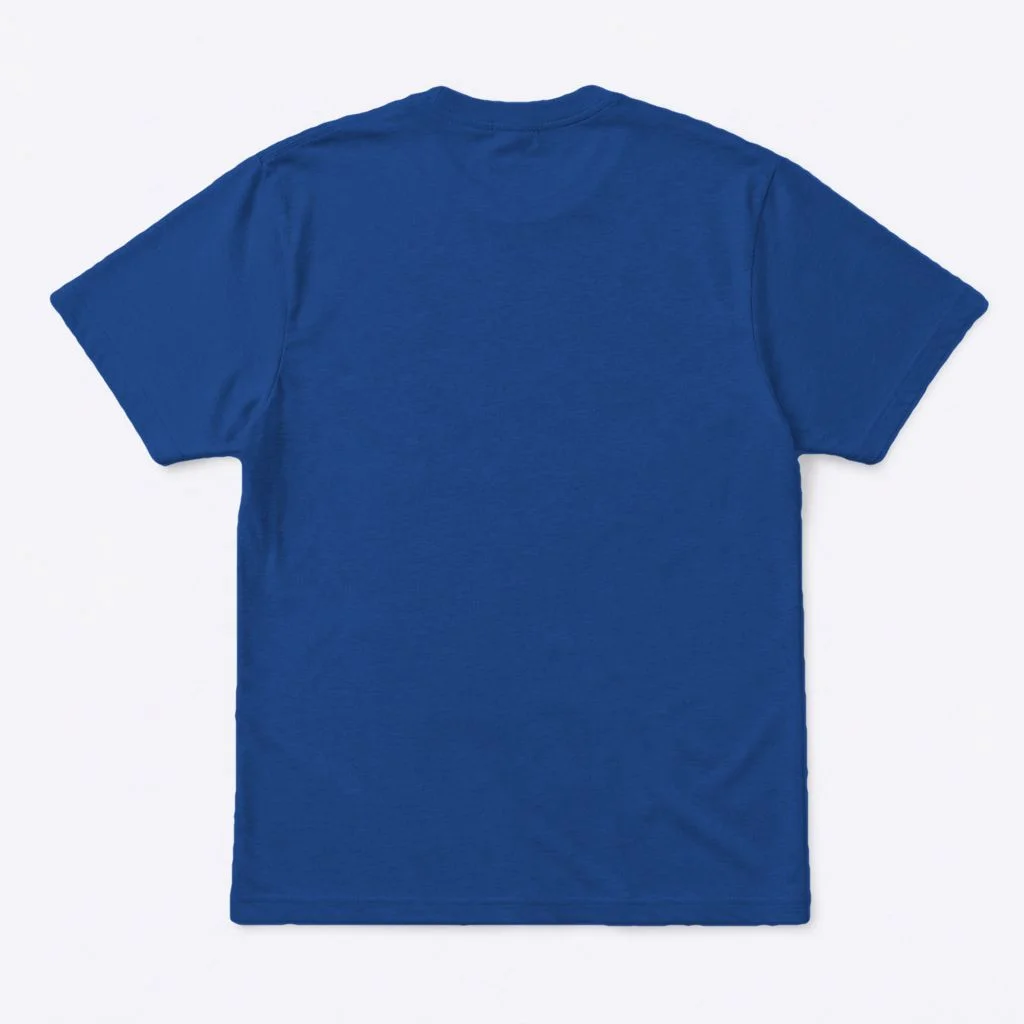 I Wear Blue For Custom Persoanlized Text Autism Awareness T-Shirt - Back
