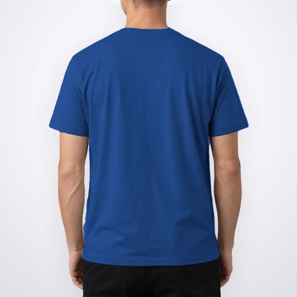 I Wear Blue For Custom Persoanlized Text Autism Awareness T-Shirt - Back 1