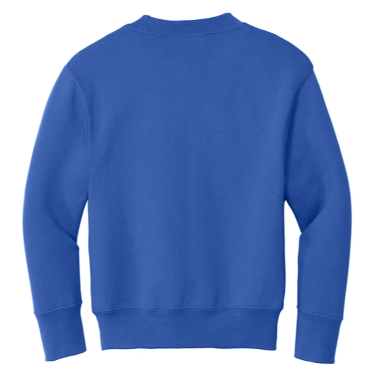 I Wear Blue For Custom Persoanlized Text Autism Awareness Kids Sweatshirt - Back