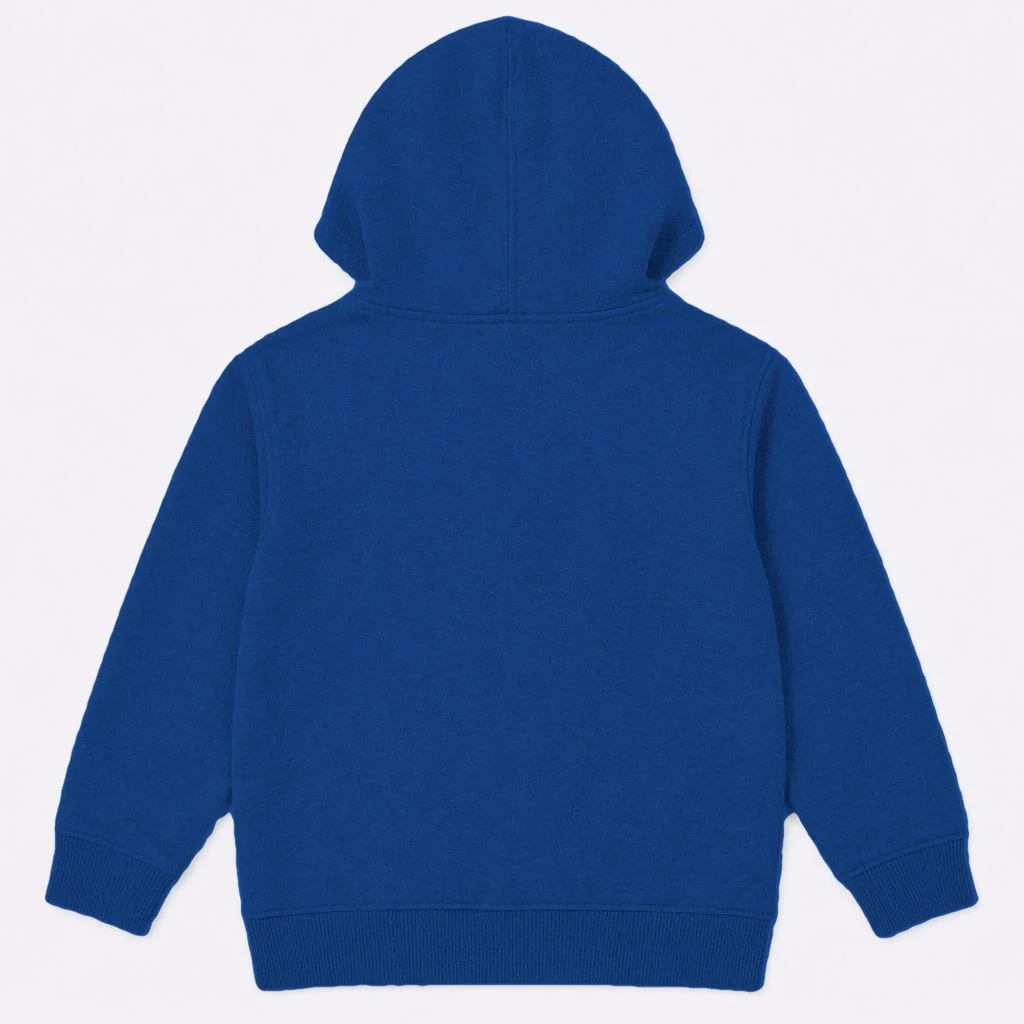 Personalized Autism Awareness Flag Custom Text Kids Hoodie - Back