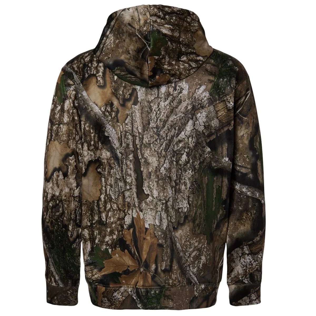 Create Your Own Custom Unisex Realtree® Performance Hooded Sweatshirt - Back
