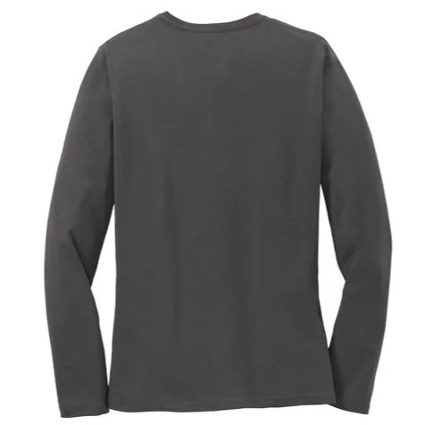 MOM Custom Year New Mom Gift Women's Long Sleeve Shirt - Back