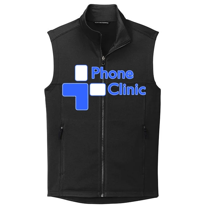 Phone Clinic Polo Collective Smooth Fleece Vest - Front